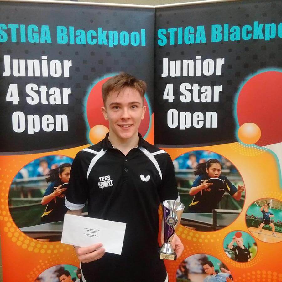 Josh Stacey Winner Junior Boys18