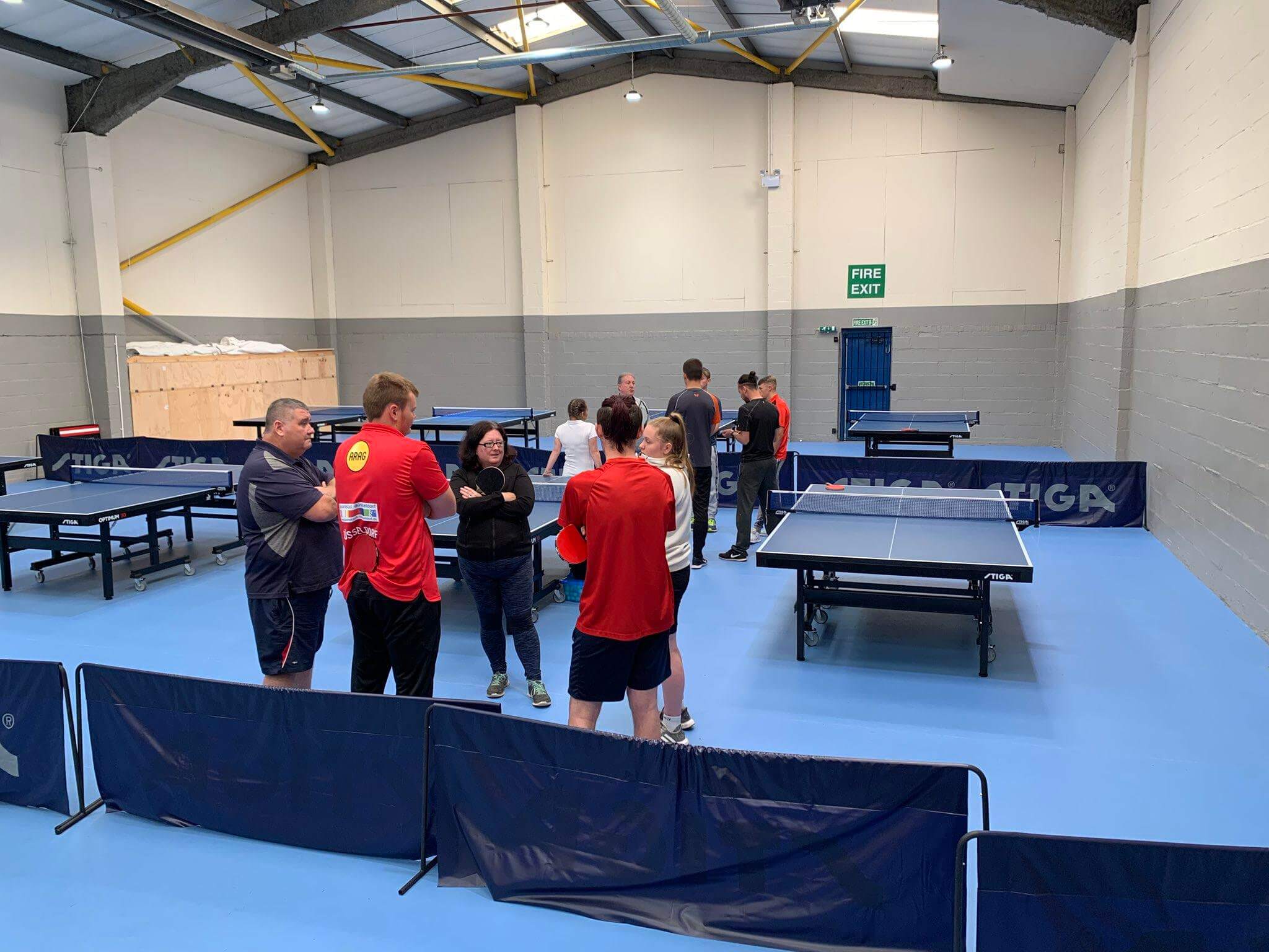 Day 1 Concluded Table Tennis Wales