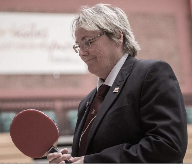Jackie Williams Hall of Fame Table Tennis Wales