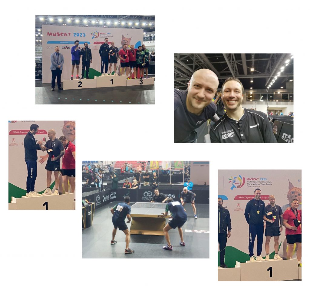 World Veterans Championships 2023 Table Tennis Wales